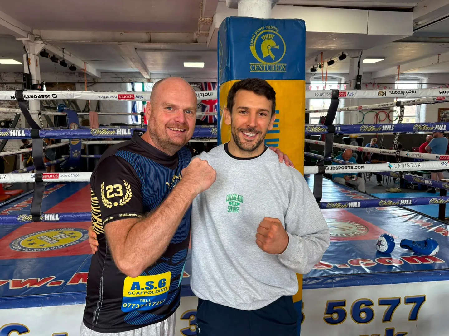 Coaches and competitors at the previous Leeds Martial Arts interclub