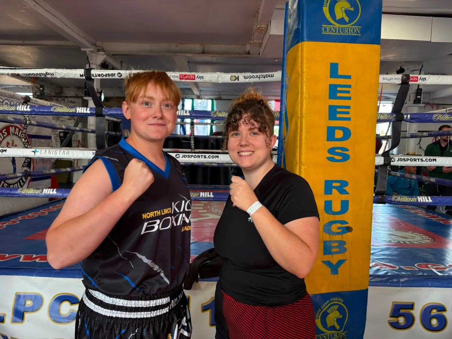 Competitors posing together at the previous interclub